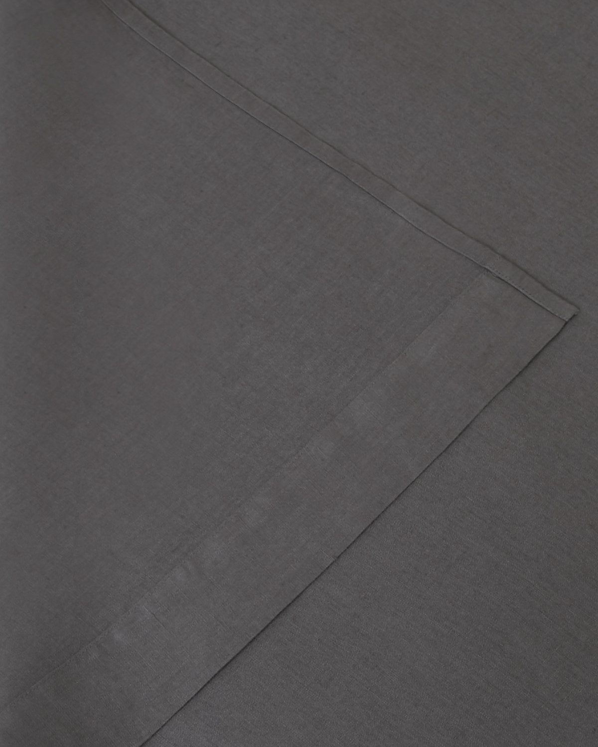 Marcel Linen Fitted Sheet - Storm