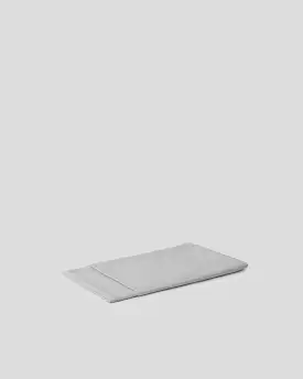 Marcel Linen Flat Sheet - Glacier