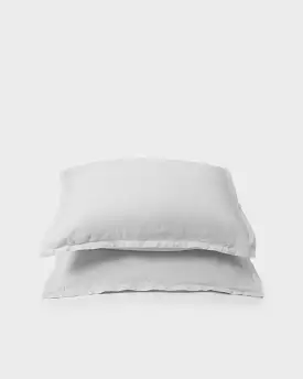 Marcel Linen Pillowcases (Pair) - Milk