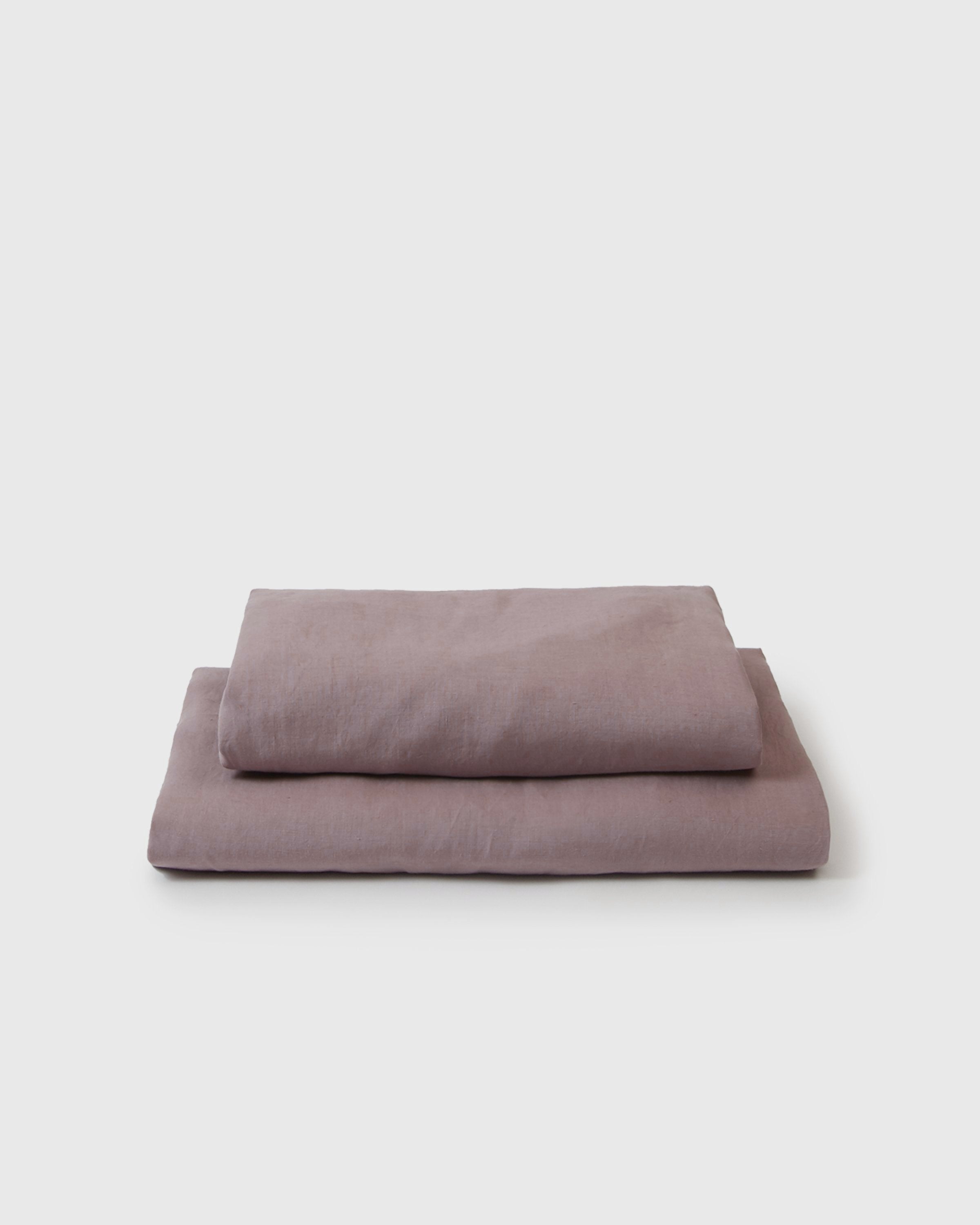 Marcel Linen Sheet Set - Orchid