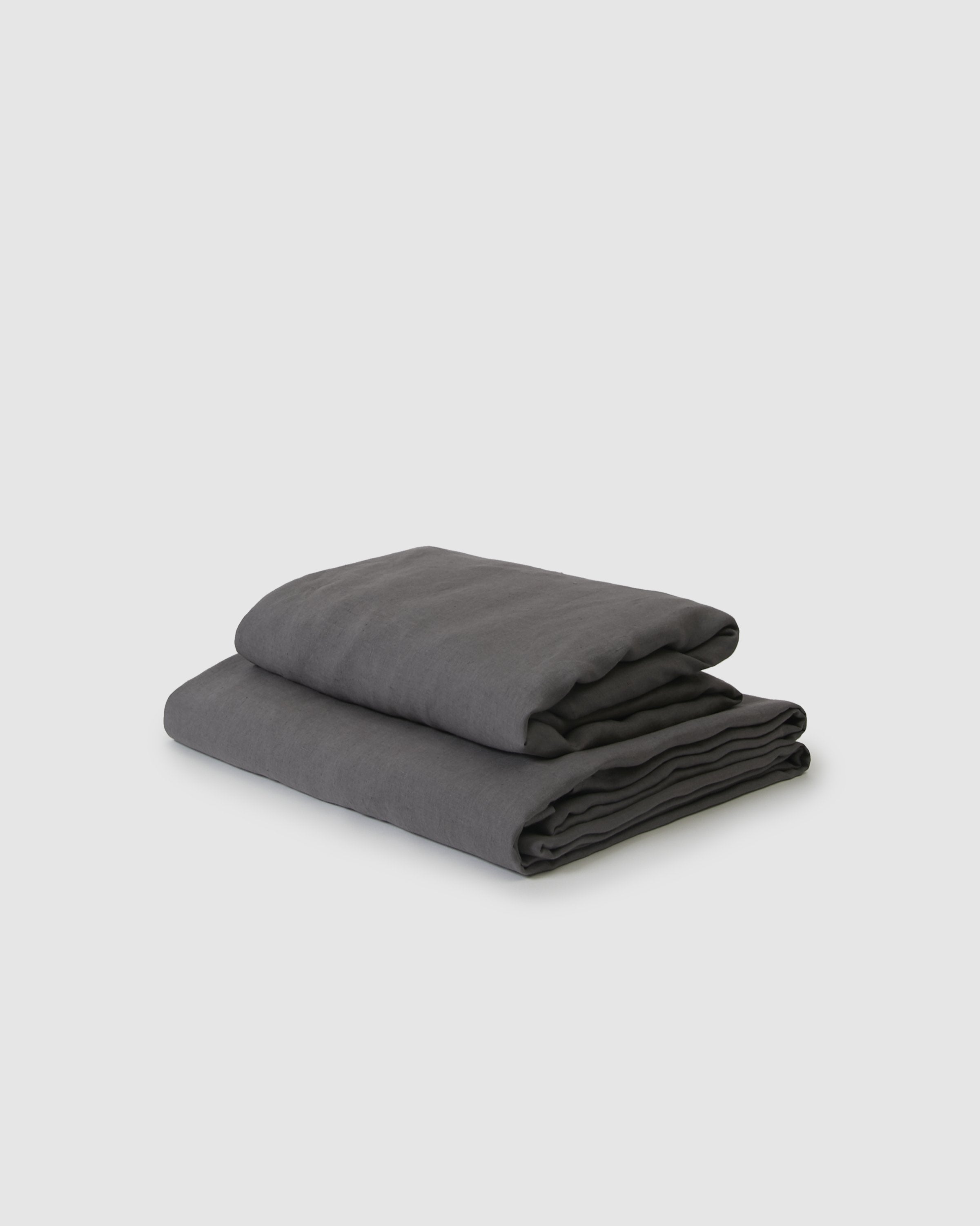 Marcel Linen Sheet Set - Storm