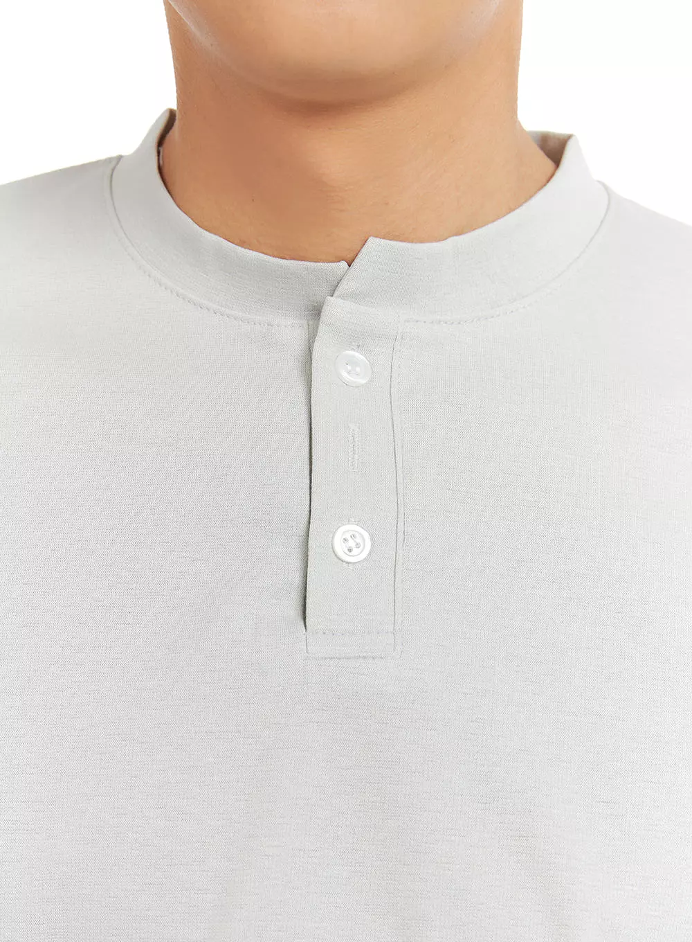 Men's Basic Long Sleeve Polo Tee IA402