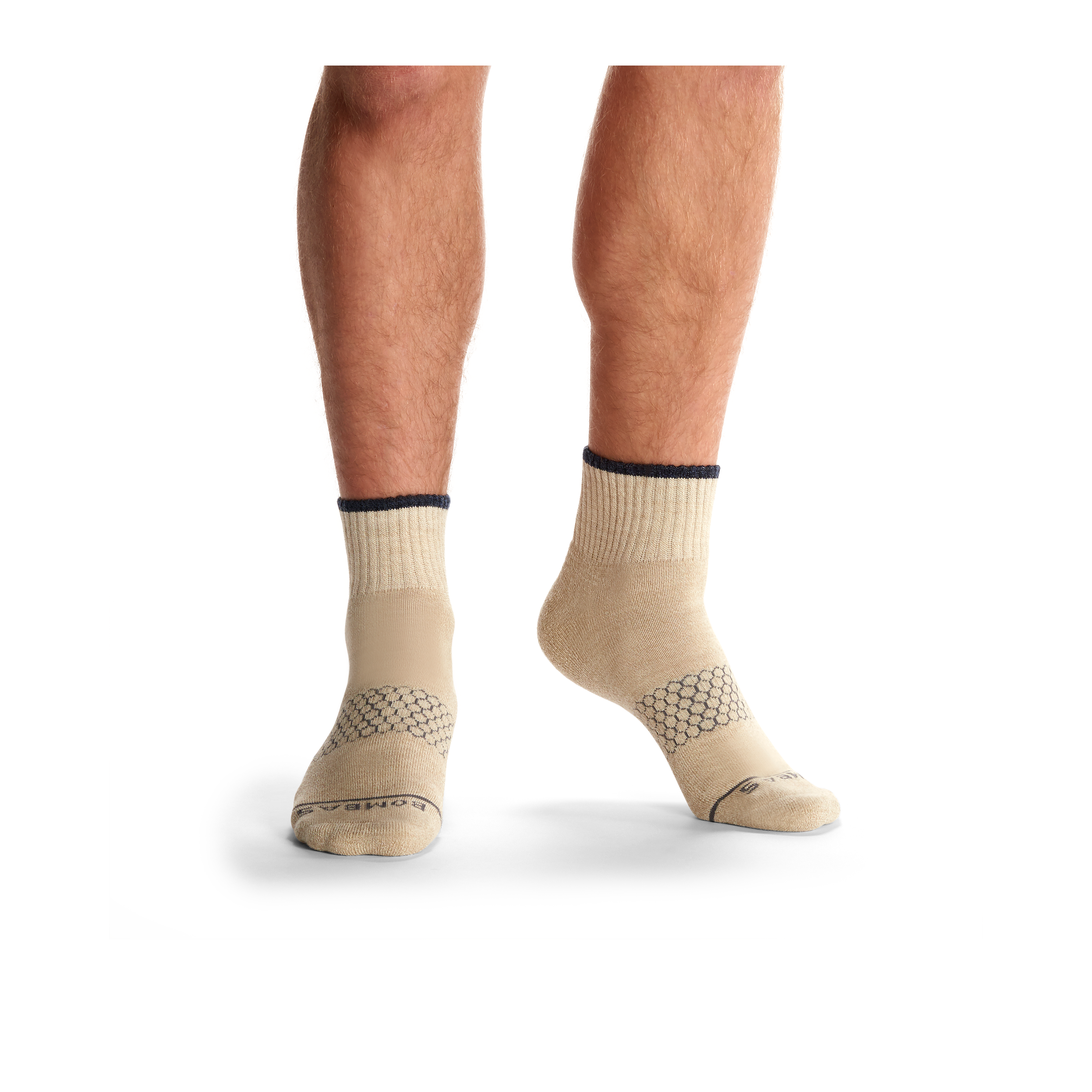 Men's Merino Wool Blend Quarter Sock 4-Pack