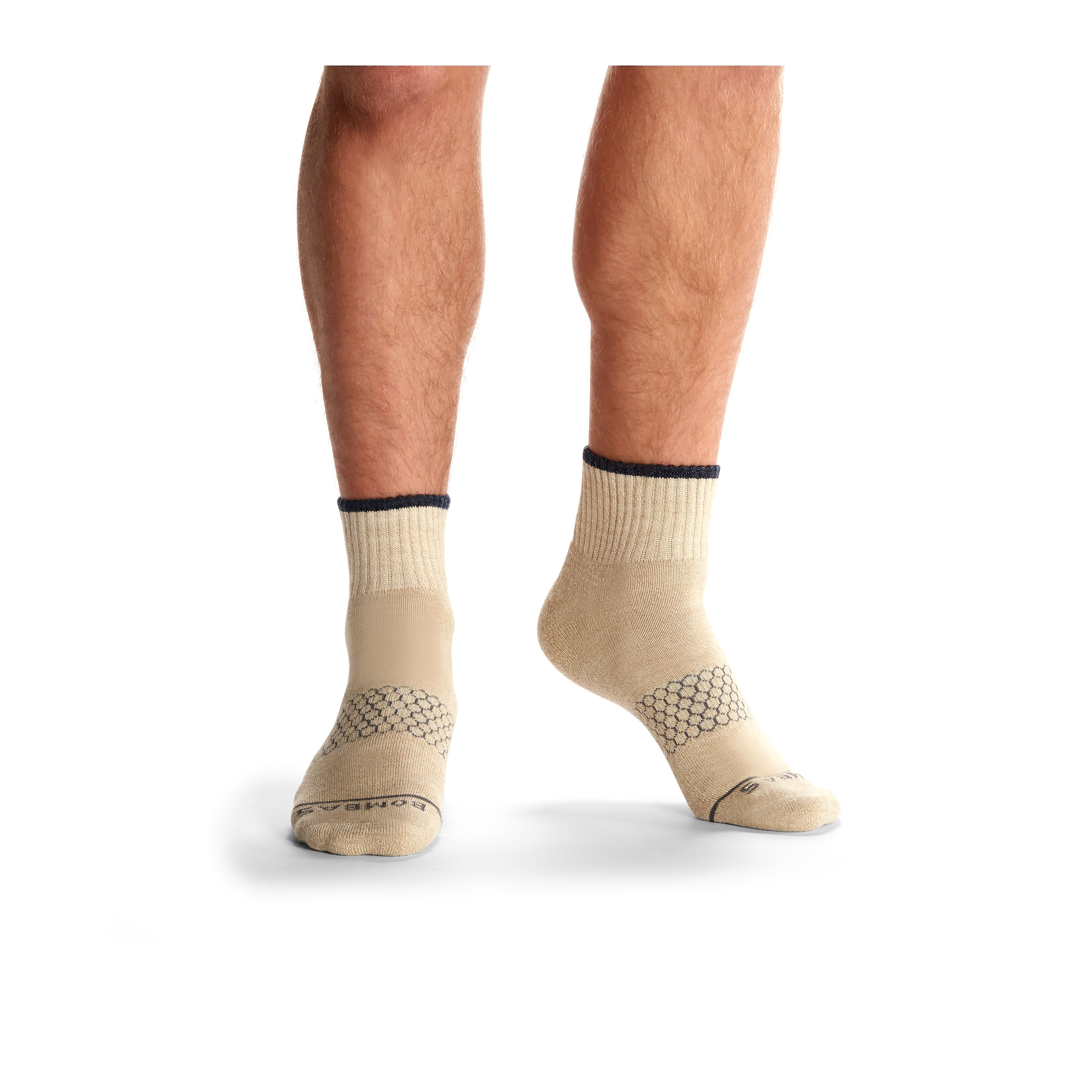 Men's Merino Wool Blend Quarter Sock 4-Pack