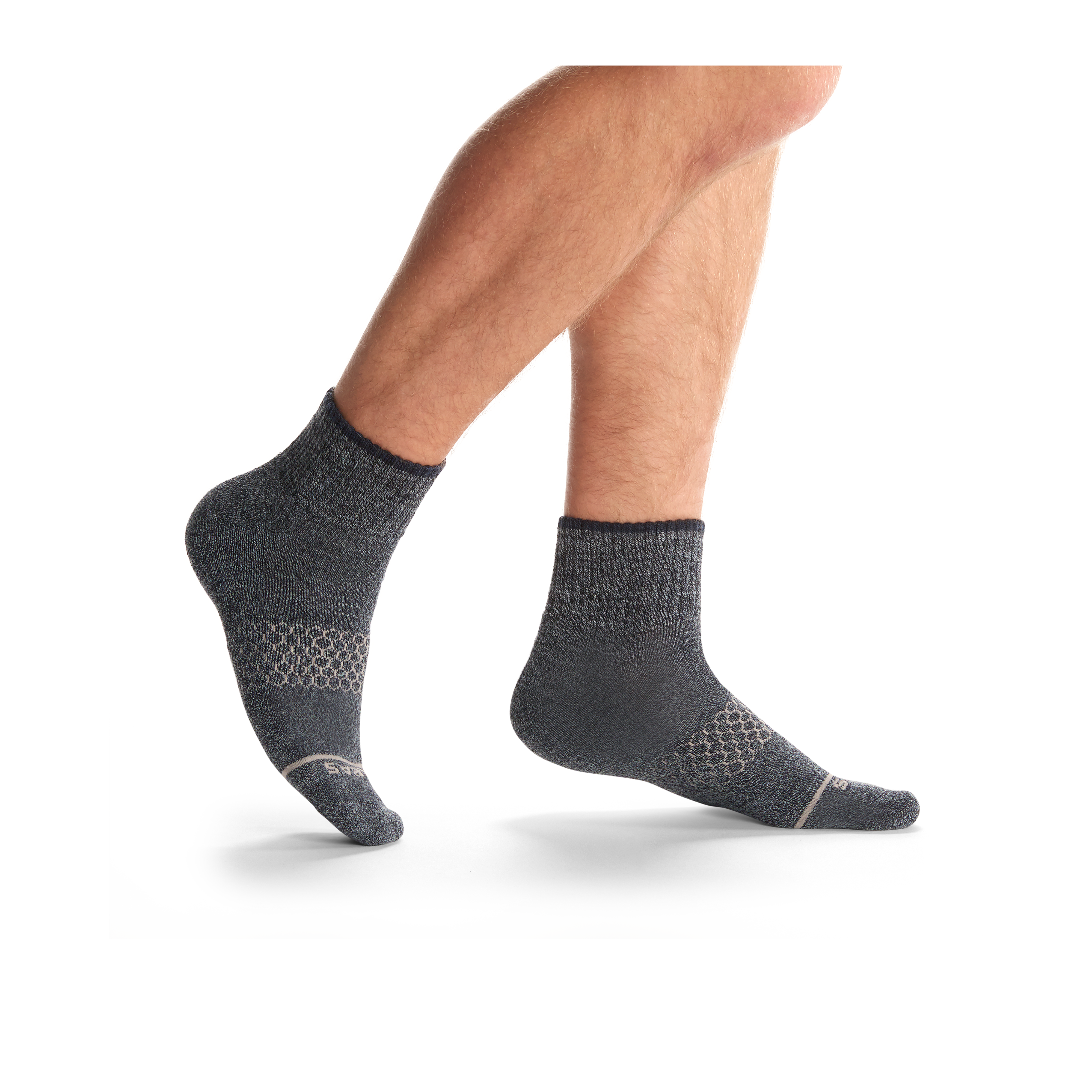 Men's Merino Wool Blend Quarter Sock