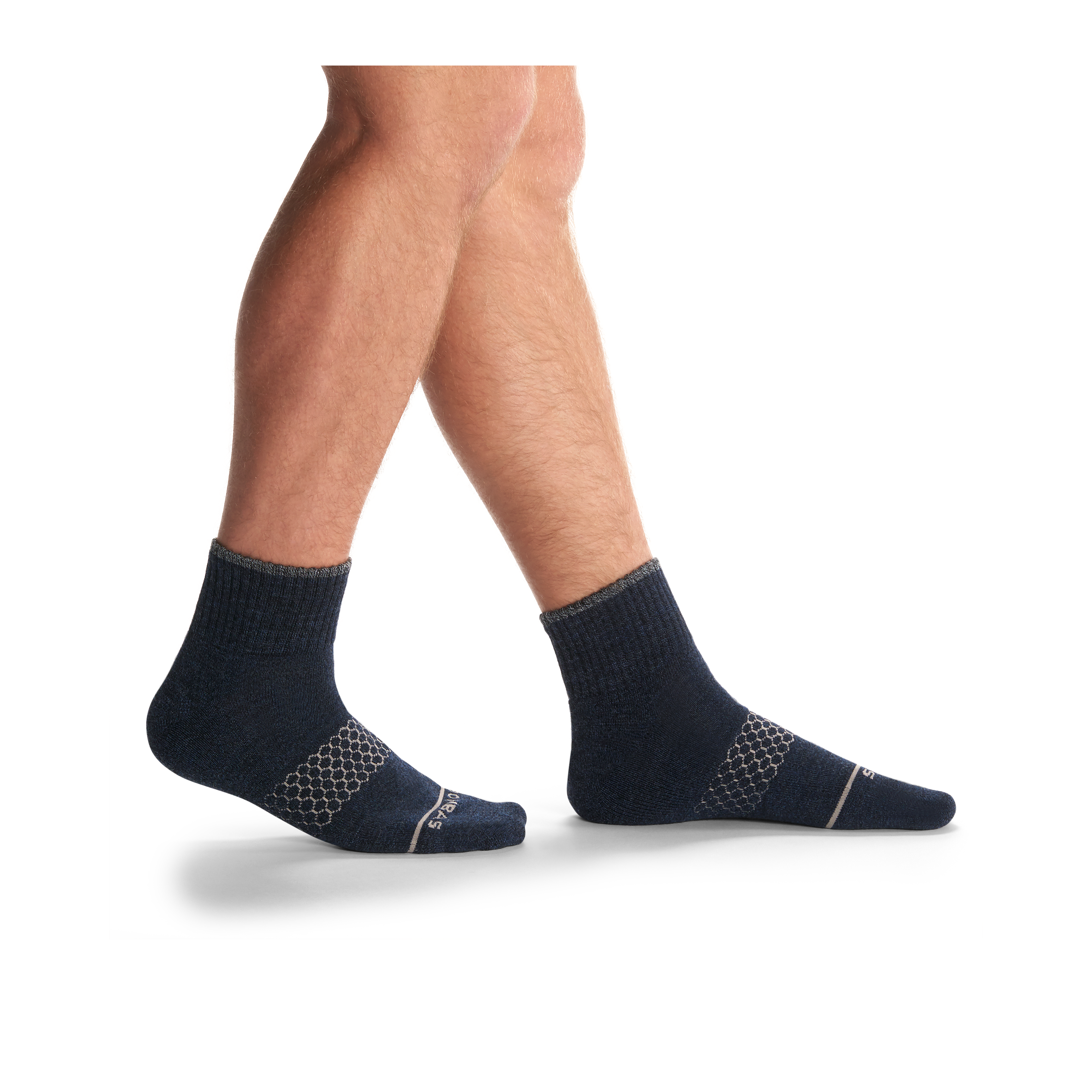 Men's Merino Wool Blend Quarter Sock