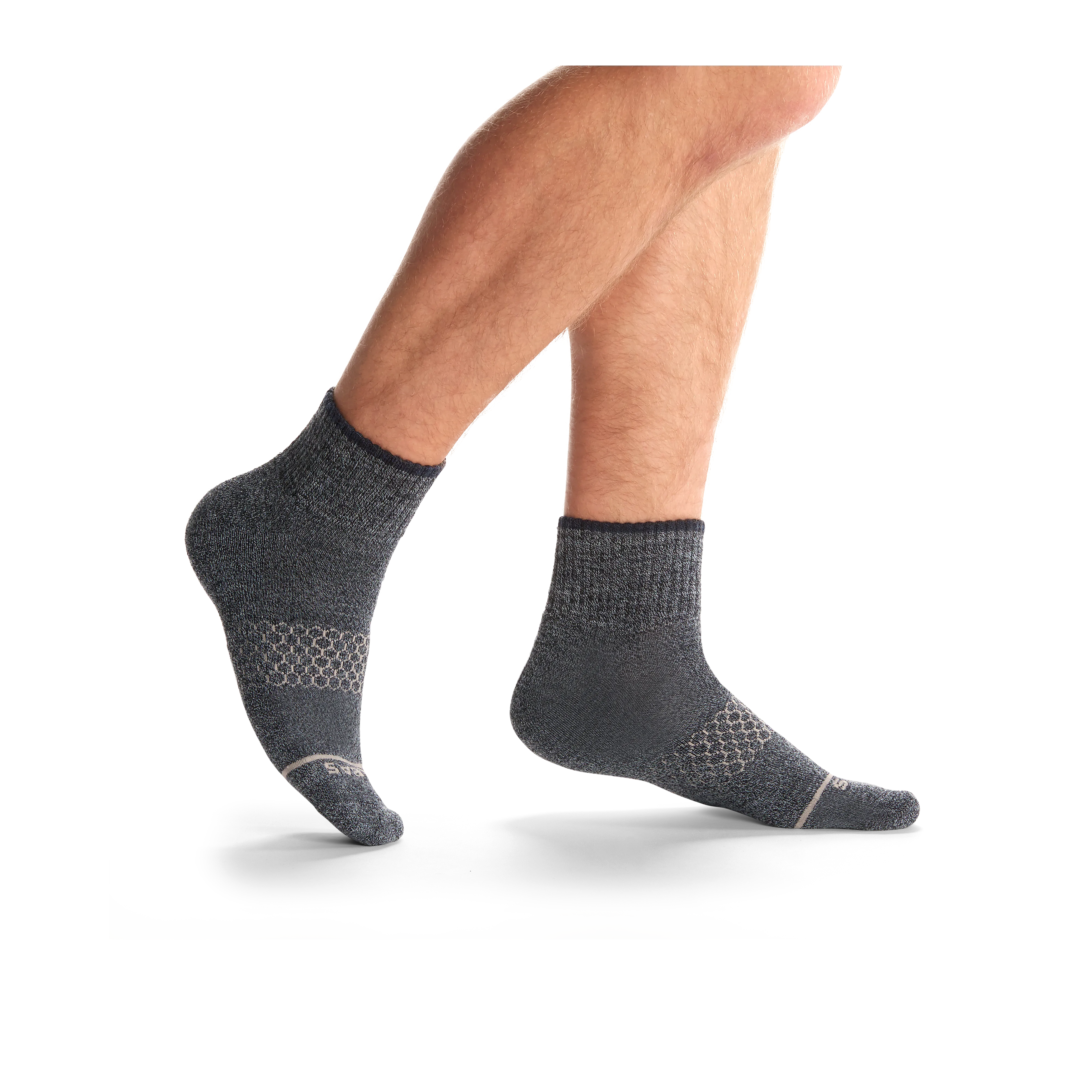 Men's Merino Wool Blend Quarter Sock