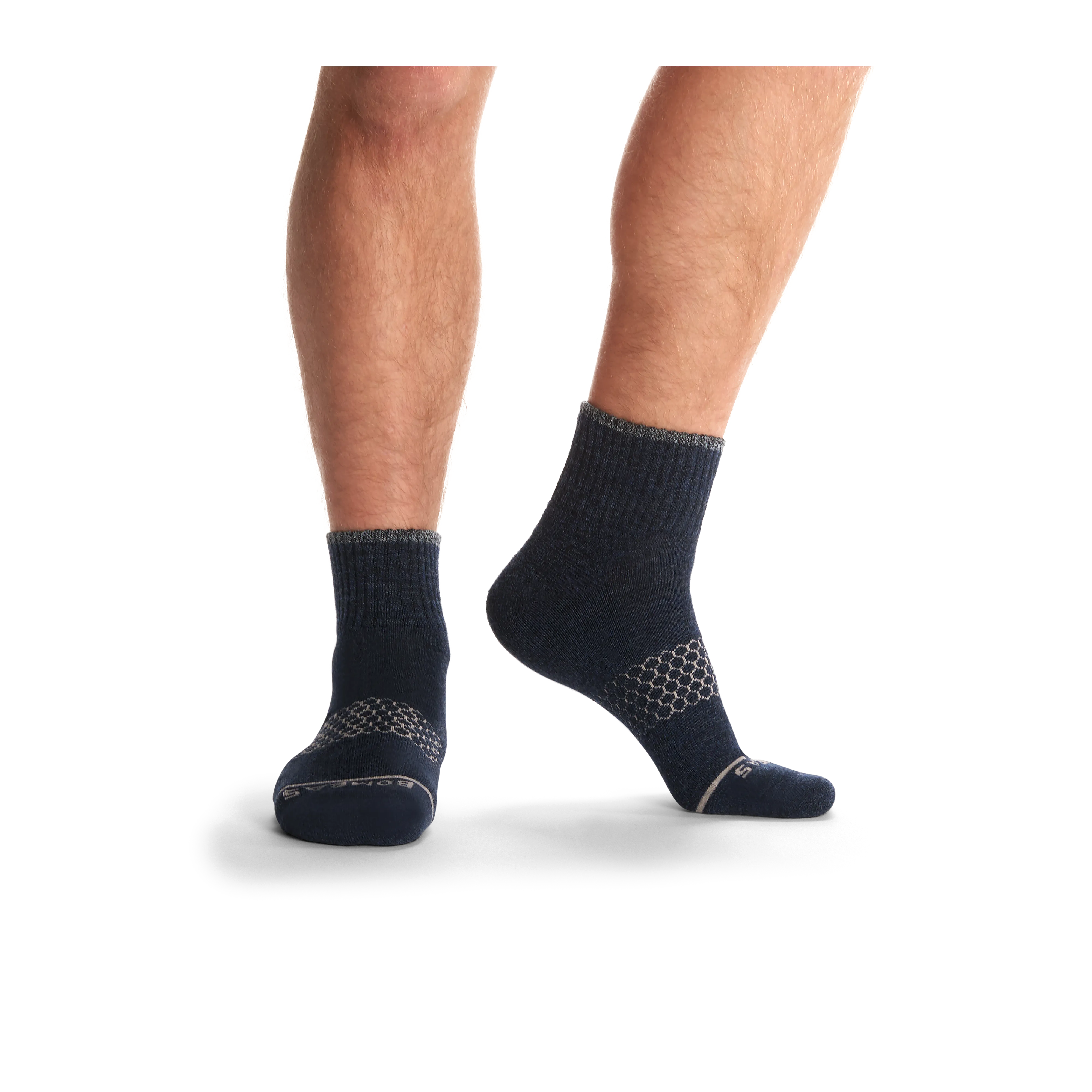 Men's Merino Wool Blend Quarter Sock