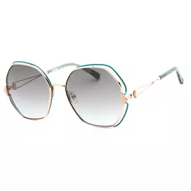 Missoni MIS 0075/S Sunglasses GOLD TEAL/DARK GREY SF Women's