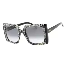 Missoni MIS 0089/S Sunglasses Black Pattern / Dark Grey Gradient Women's