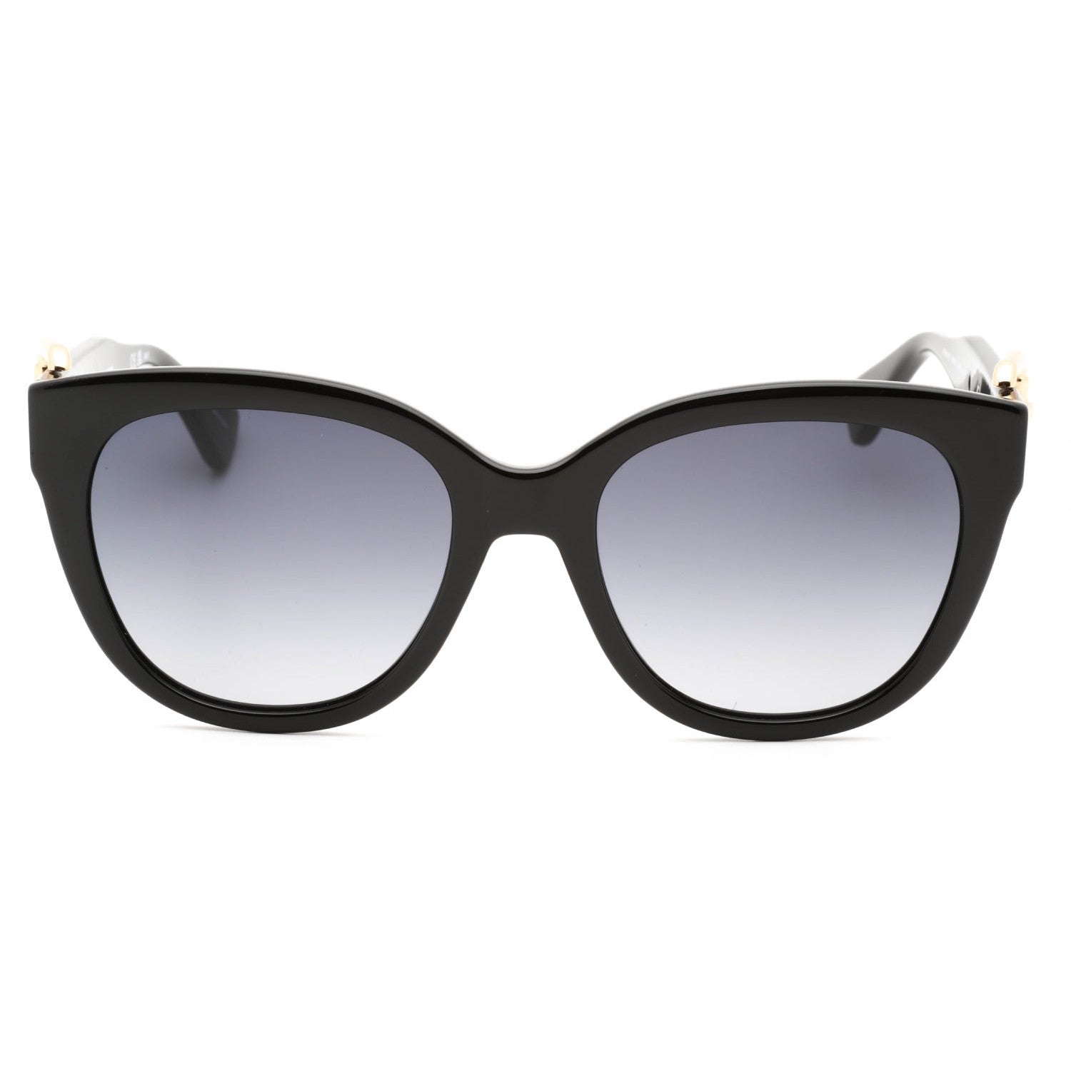 Moschino MOS143/S Sunglasses BLACK / DARK GREY SF Women's