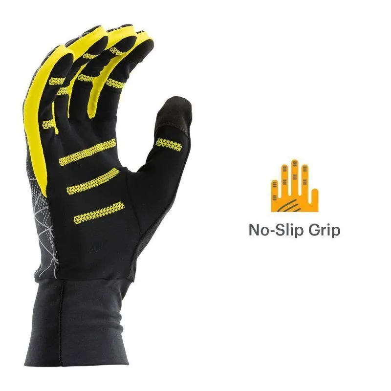 Nathan  Hypernight Reflective Glove - Guanti running - Uomo