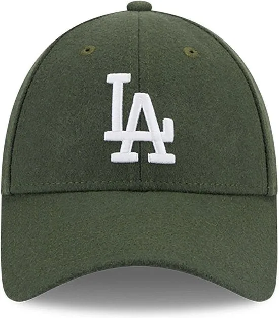 New Era LA Dodgers Wool Womens 9Forty Adjustable Cap Dark Green