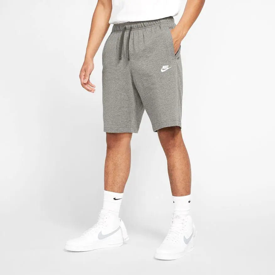 NIKE MEN'S SPORTSWEAR CLUB FLEECE GREY SHORTS