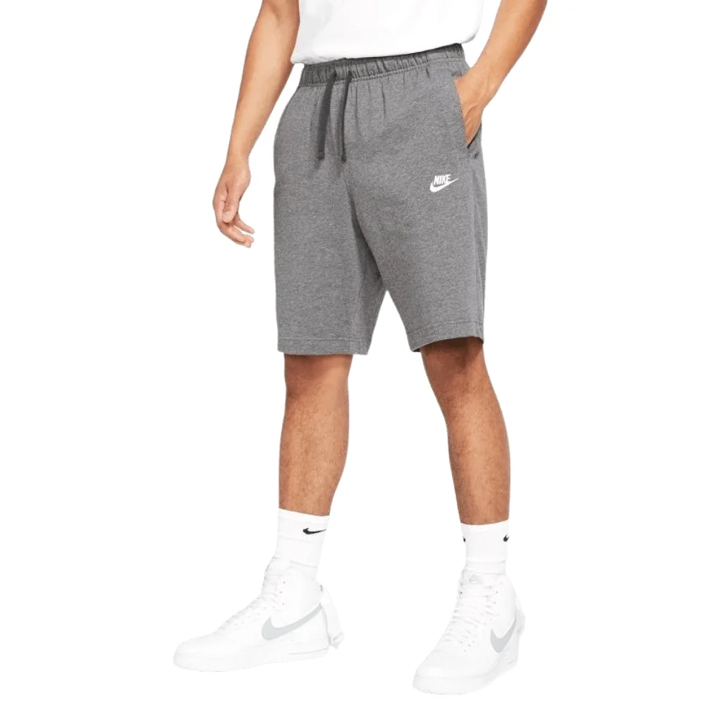 NIKE MEN'S SPORTSWEAR CLUB GREY SHORTS