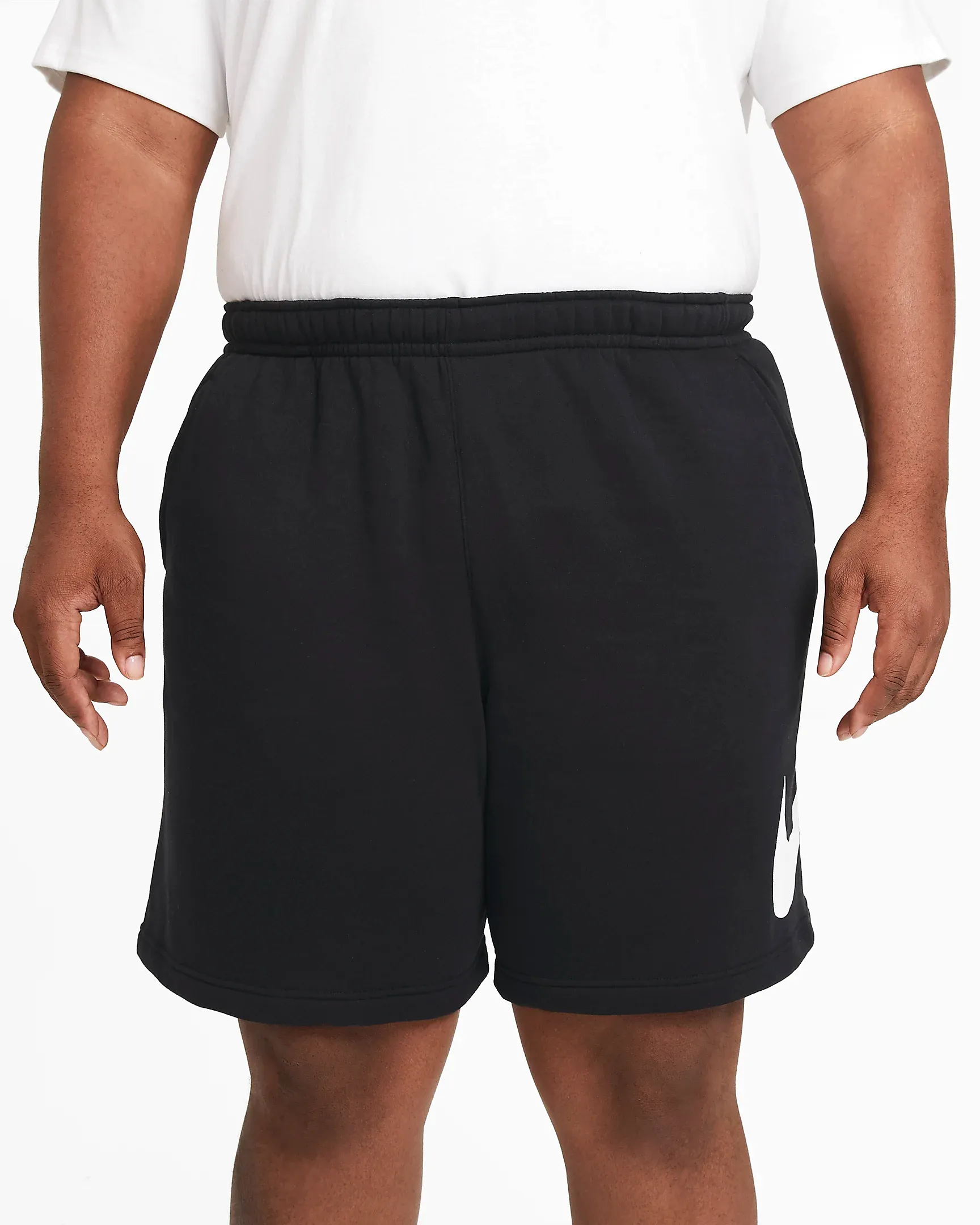 Nike Men's Sportswear Club Shorts - Black / White