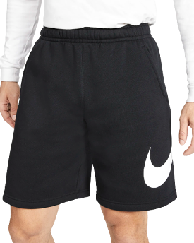 Nike Men's Sportswear Club Shorts - Black / White