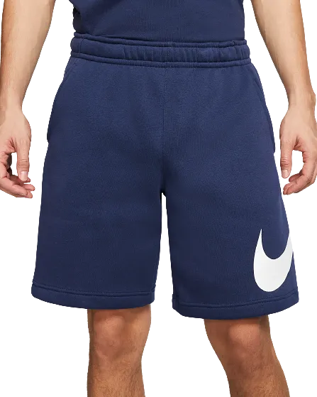 Nike Men's Sportswear Club Shorts - Midnight Navy / White