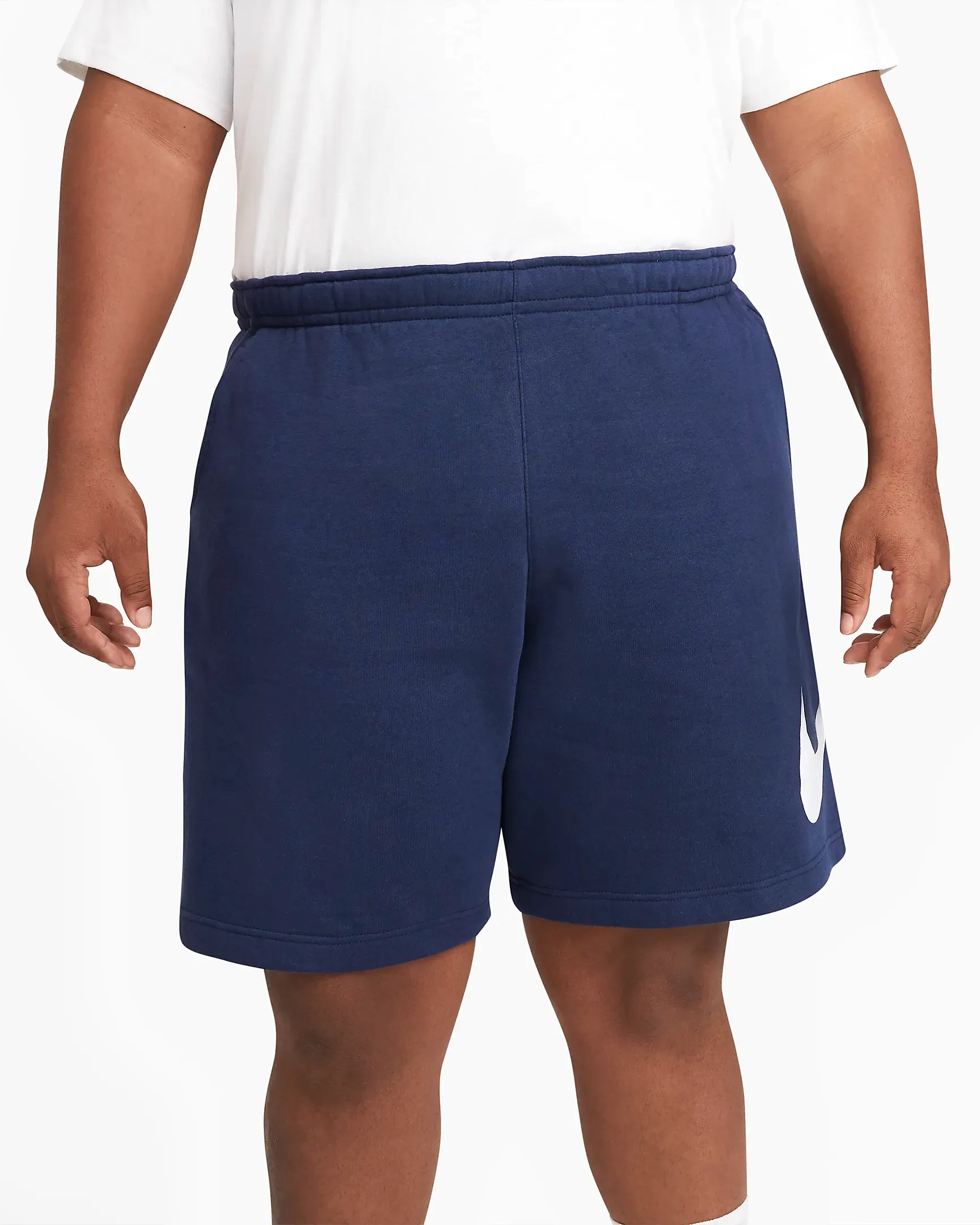 Nike Men's Sportswear Club Shorts - Midnight Navy / White