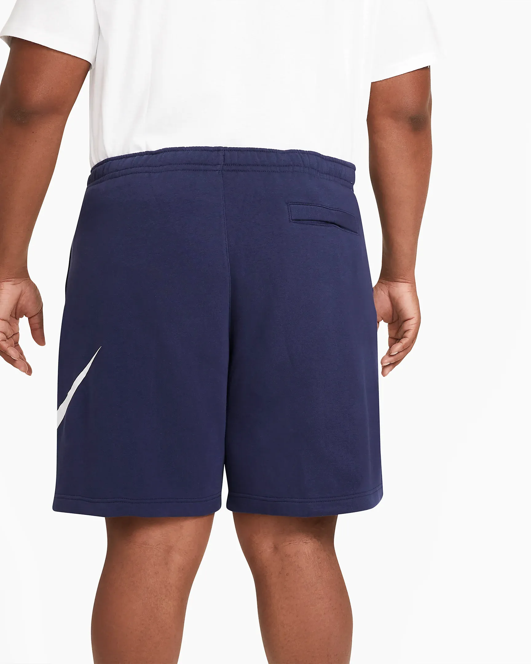 Nike Men's Sportswear Club Shorts - Midnight Navy / White