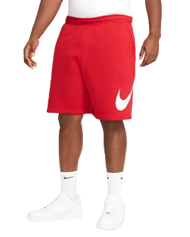 Nike Men's Sportswear Club Shorts - University Red / White