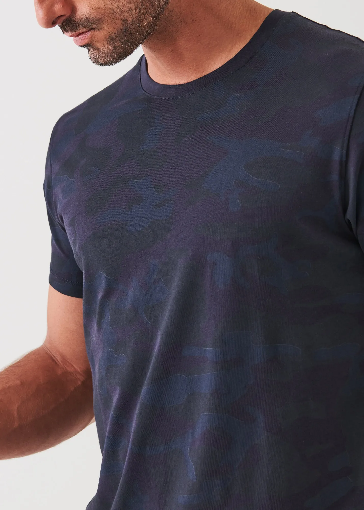 PIMA COTTON STRETCH CAMO T-SHIRT