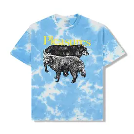 Pleasures Wet Dogs Blue Dye SS Tee