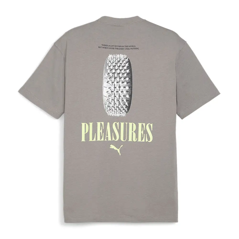 Pleasures X Puma Graphics SS Tee - Gray