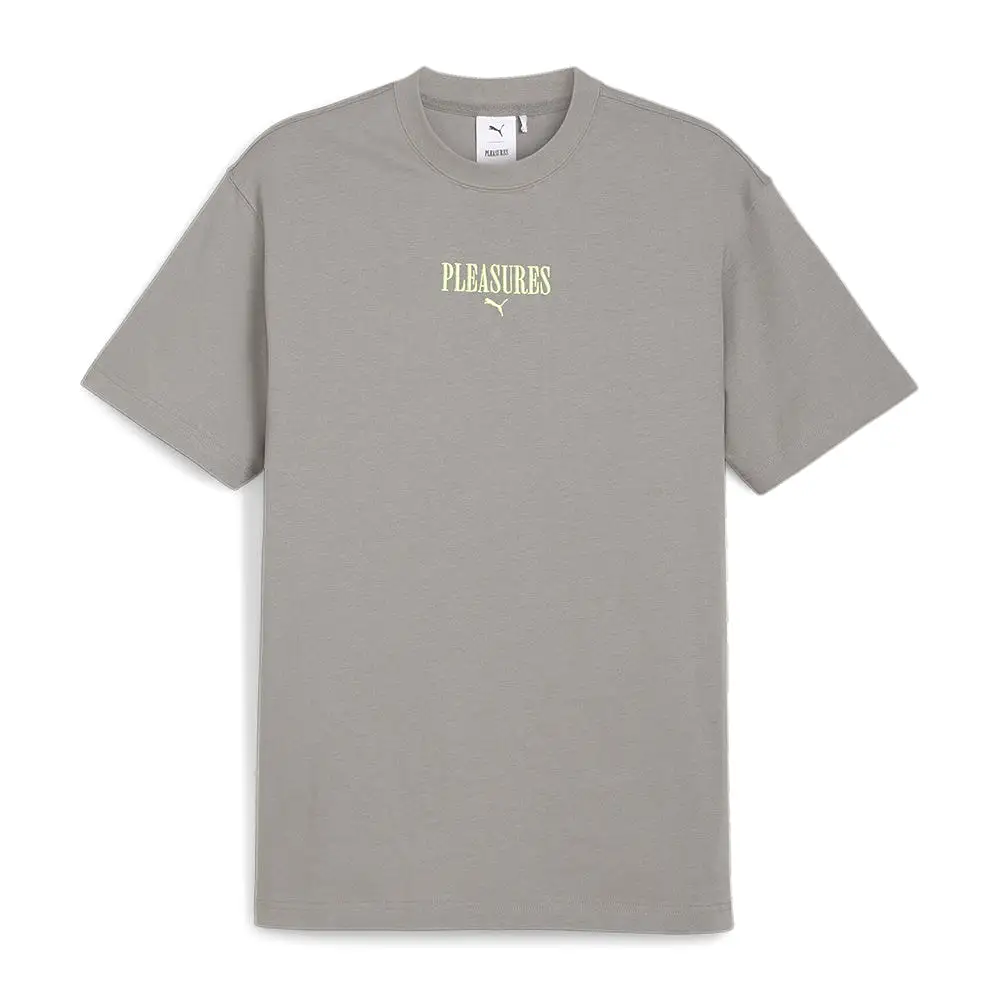 Pleasures X Puma Graphics SS Tee - Gray