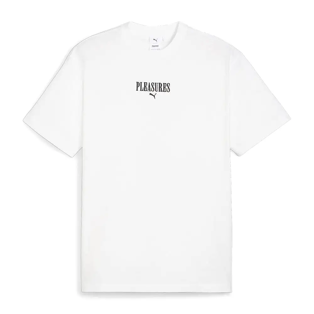 Pleasures X Puma Graphics SS Tee - White