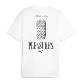 Pleasures X Puma Graphics SS Tee - White