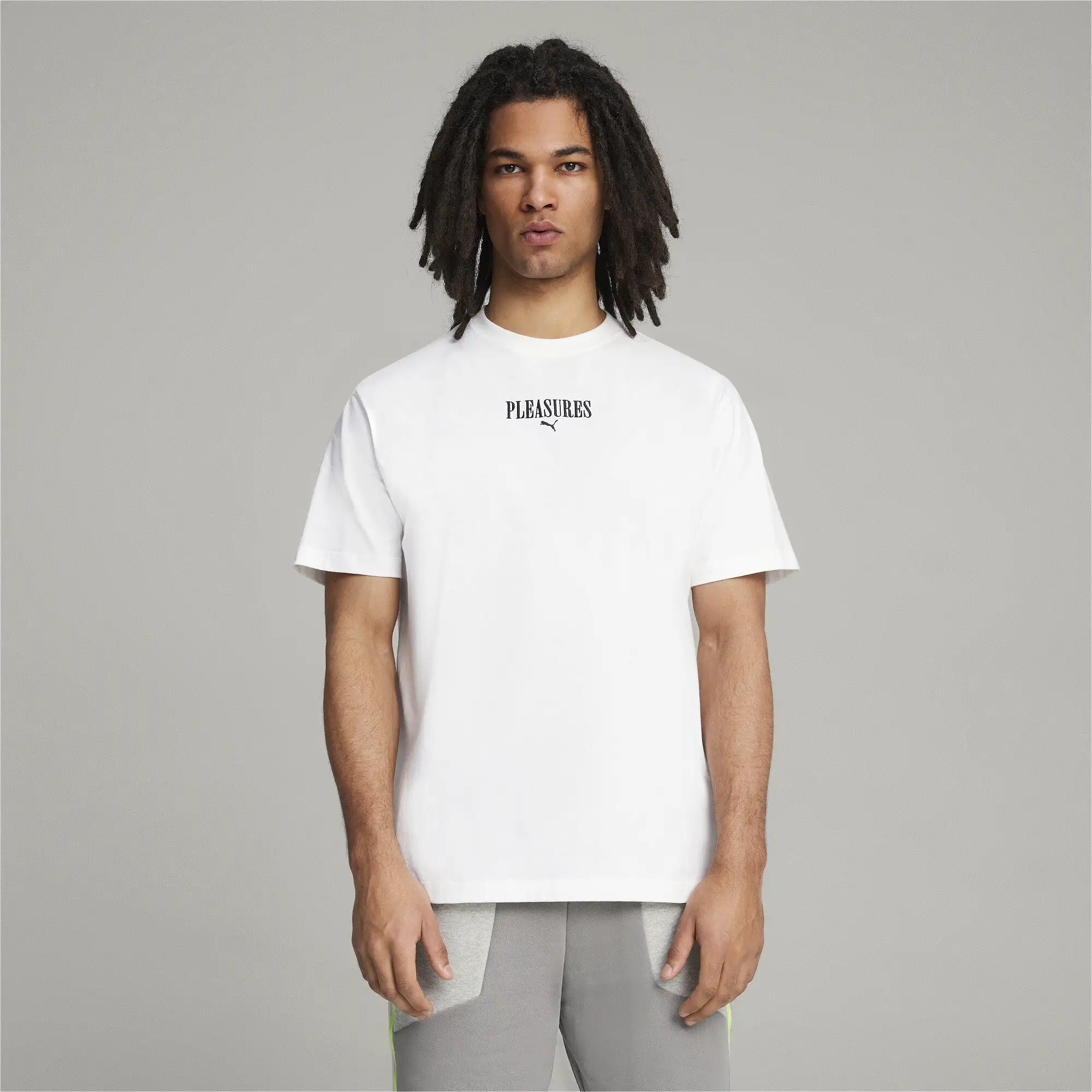 Pleasures X Puma Graphics SS Tee - White