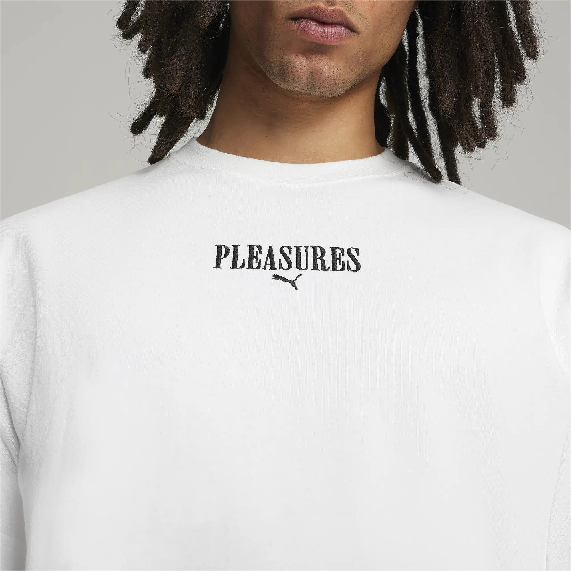 Pleasures X Puma Graphics SS Tee - White