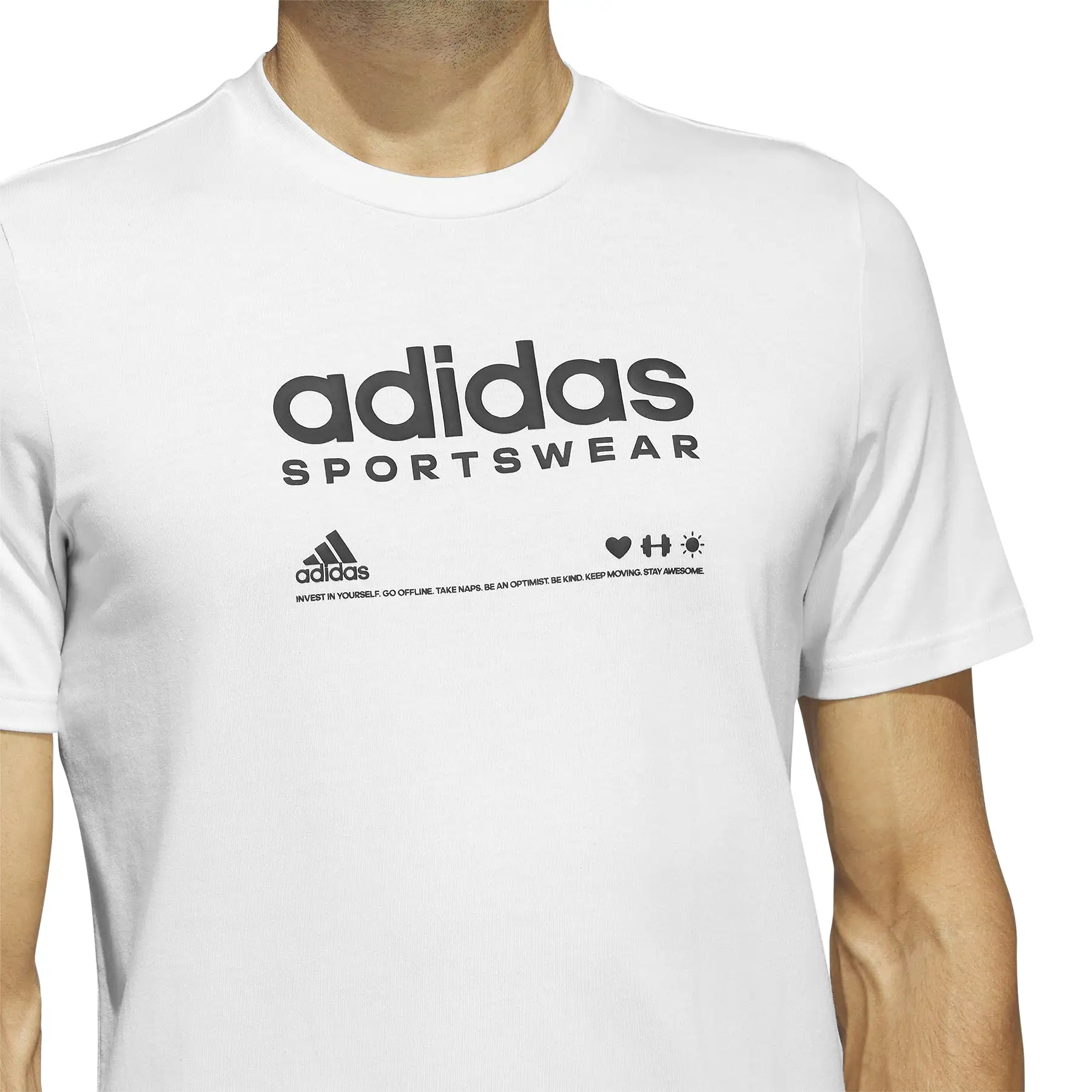 Polo Adidas Hombre M Lounge Tee | IA4014