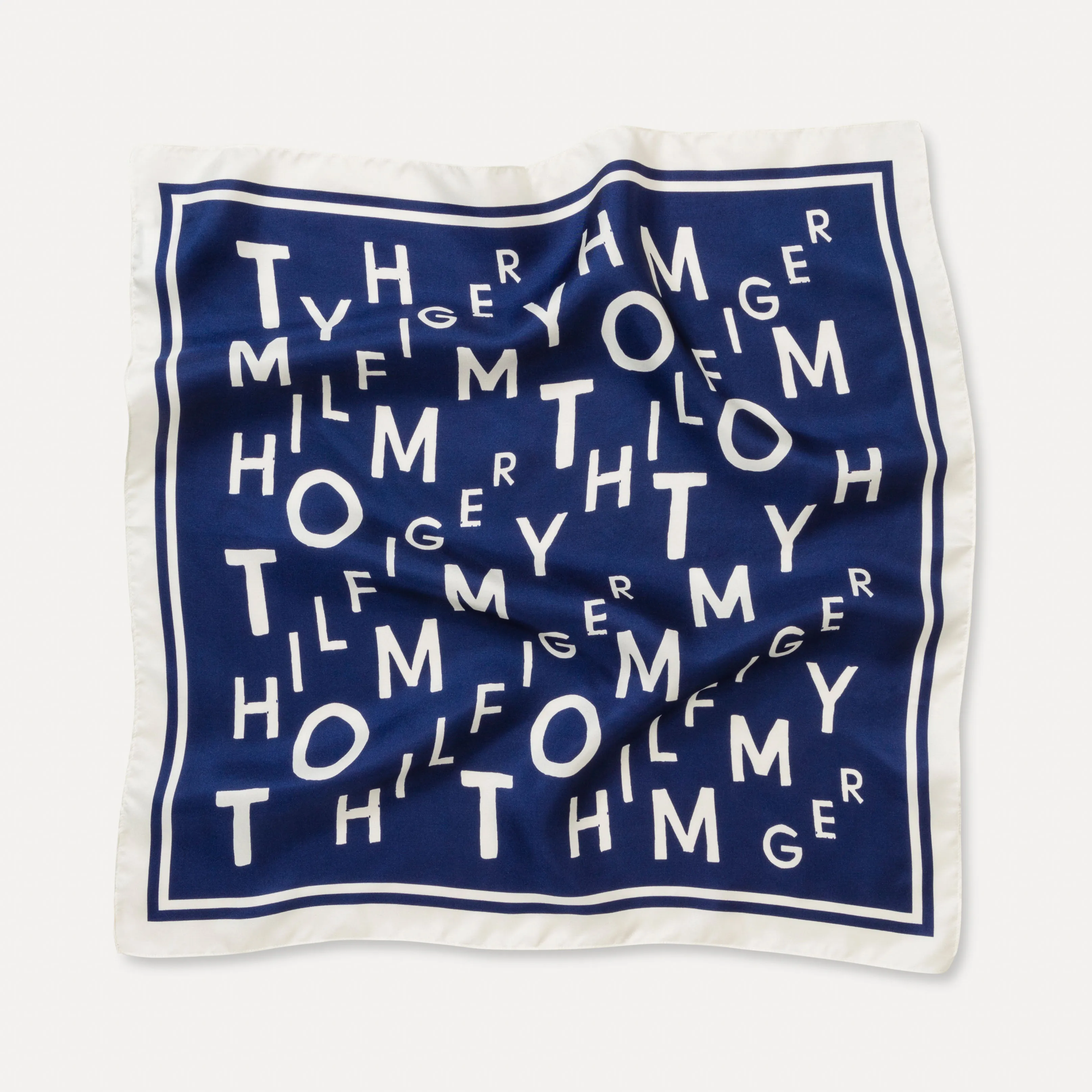 Printed Silk Bandana Scarf | Scarves | Tommy Hilfiger