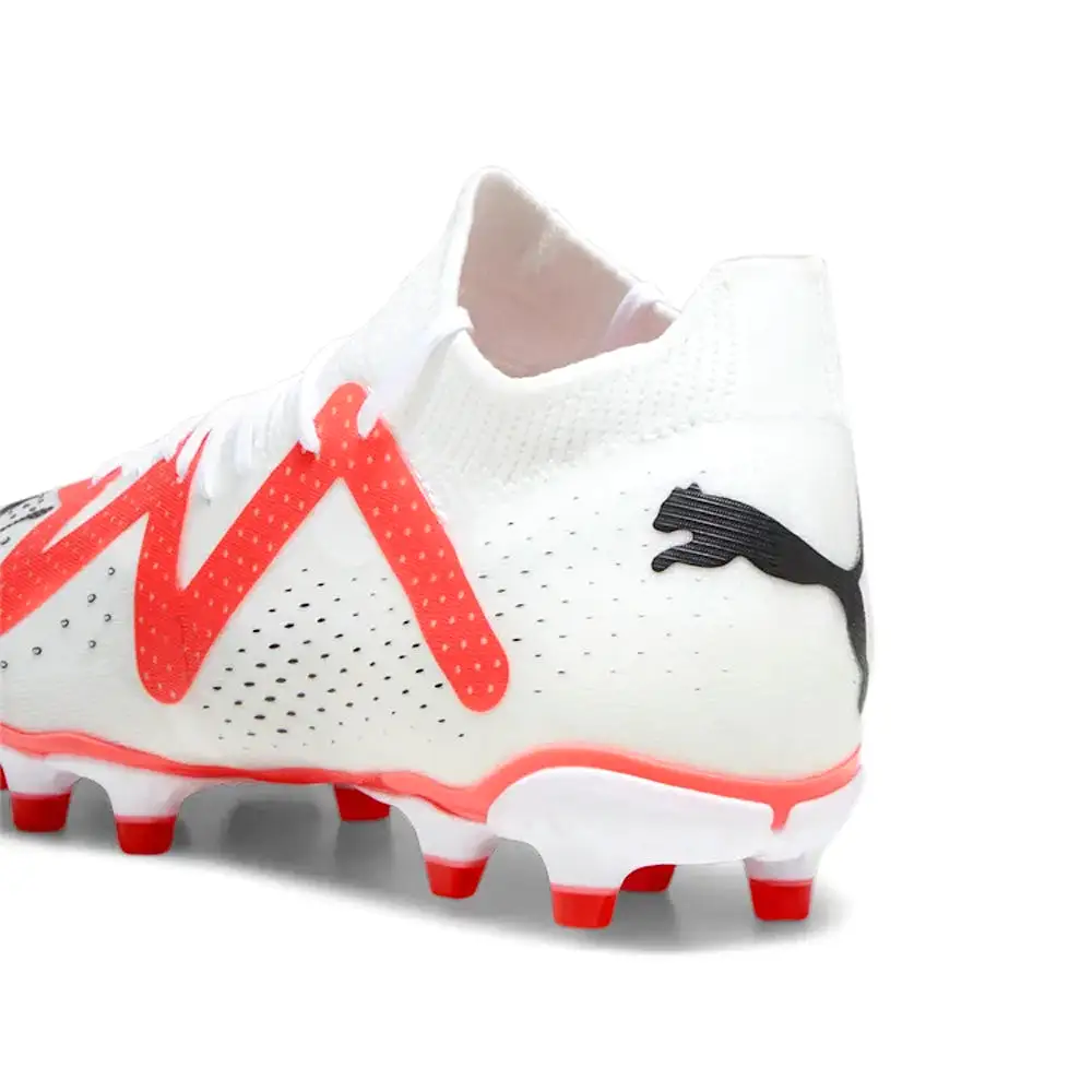 Puma Future Match FG/AG Women's Football Boots (White/Black/Fire Orchid)