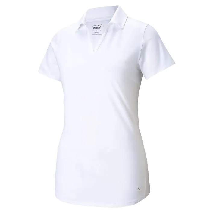 Puma Women's Cloudspun Free Polo Bright White 59769509