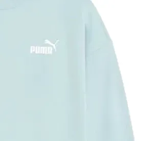 PUMA WOMEN'S ESS BLUE SWEATSHIRT