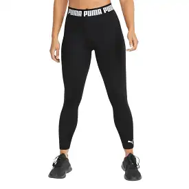 PUMA WOMEN'S STRONG HIGH WAISTED TRAINING BLACK TIGHTS