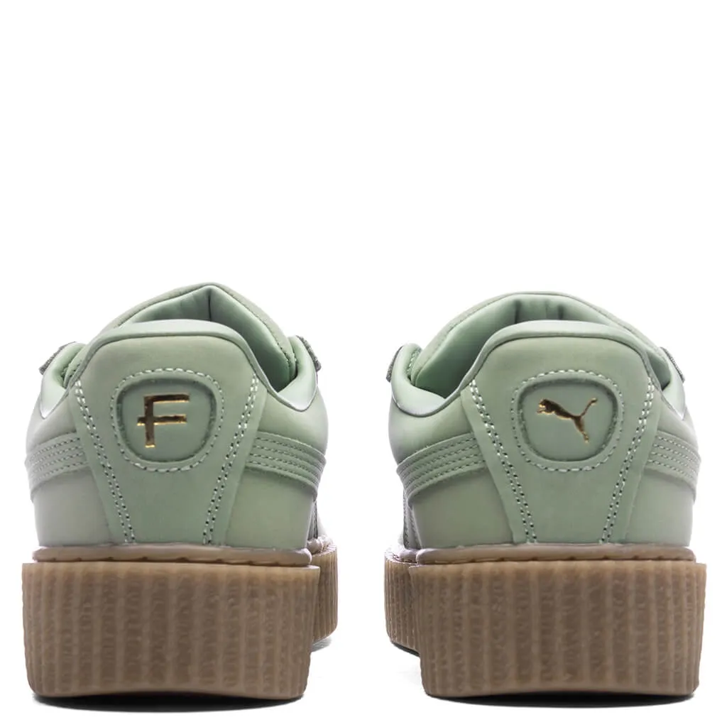 Puma x Fenty Women's Creeper Phatty Nubuck - Green Fog