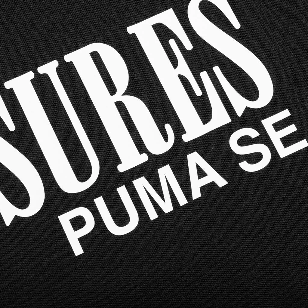 Puma x Pleasures Typo Tee - Black