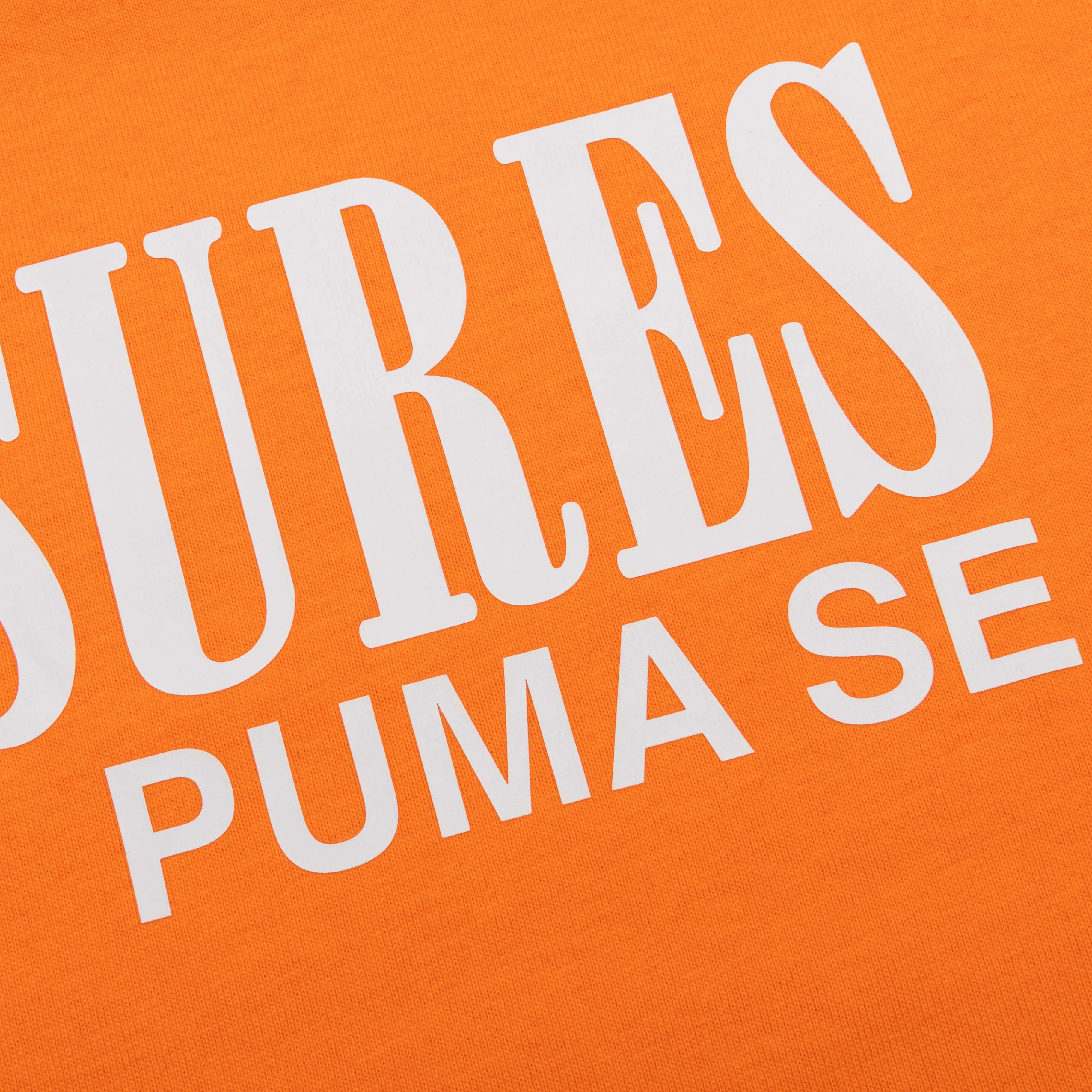 Puma x Pleasures Typo Tee - Orange