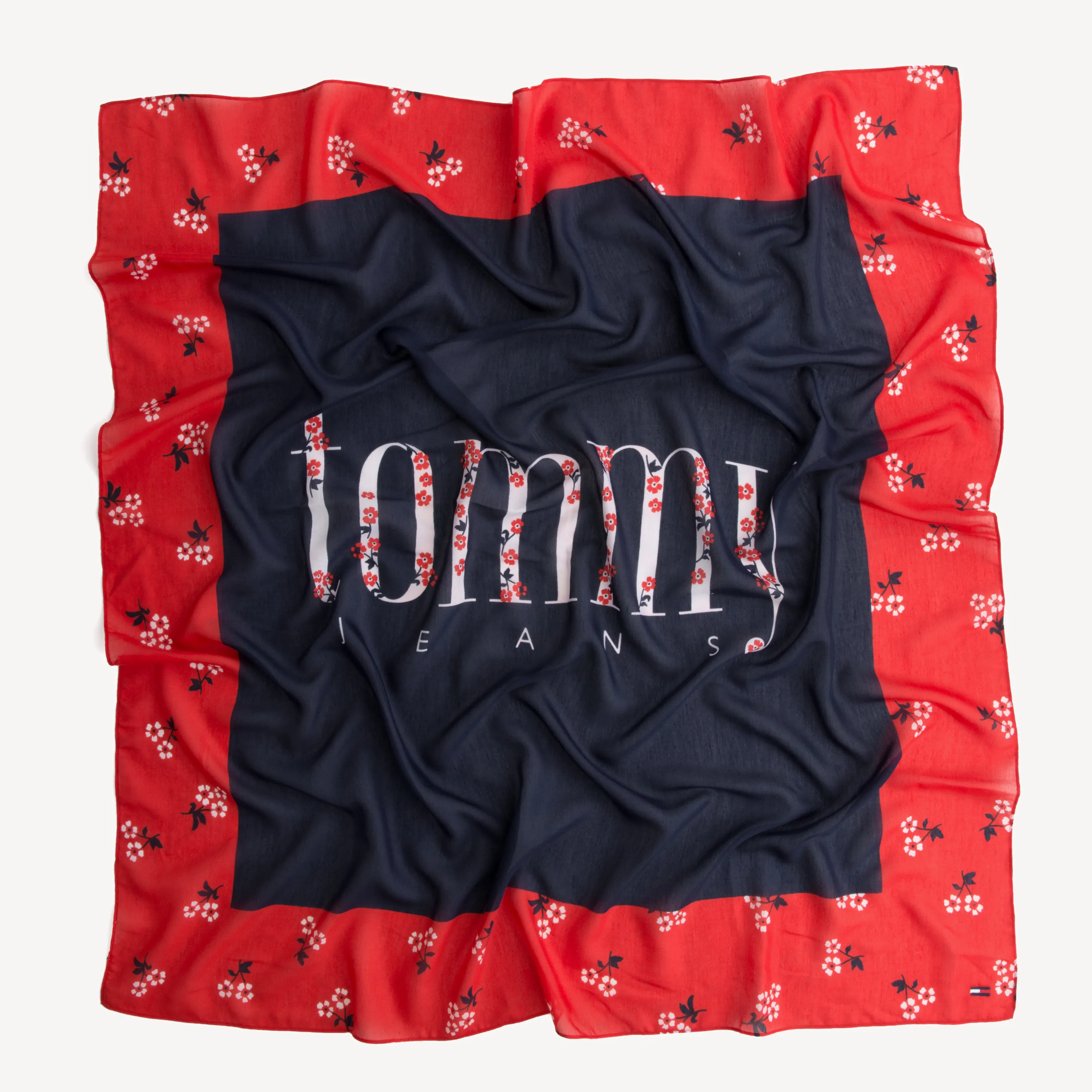 Recycled Textile Floral Scarf | Scarves | Tommy Hilfiger