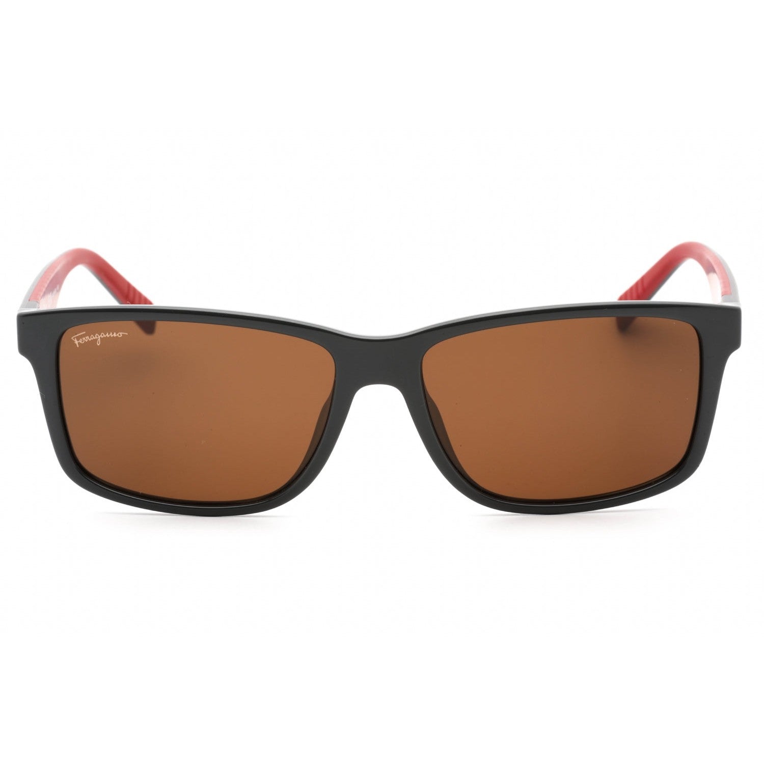 Salvatore Ferragamo SF938S Sunglasses DARK GREY/RED / Amber