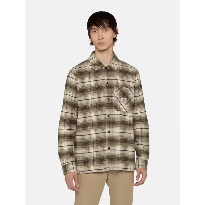 Shirt Dickies Forest Check - Imperial Green