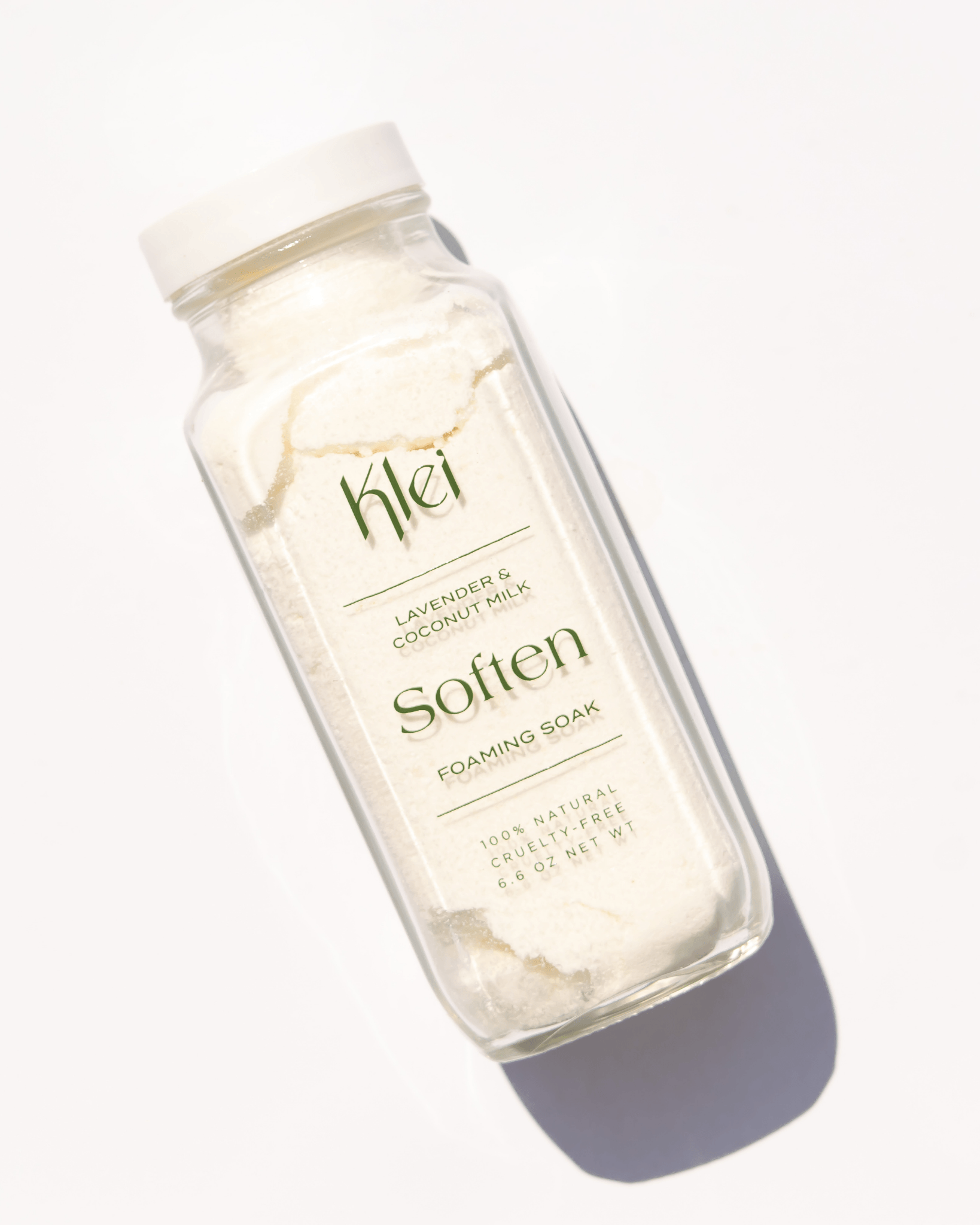 Soften Coconut Milk & Lavender Foaming Bath Soak