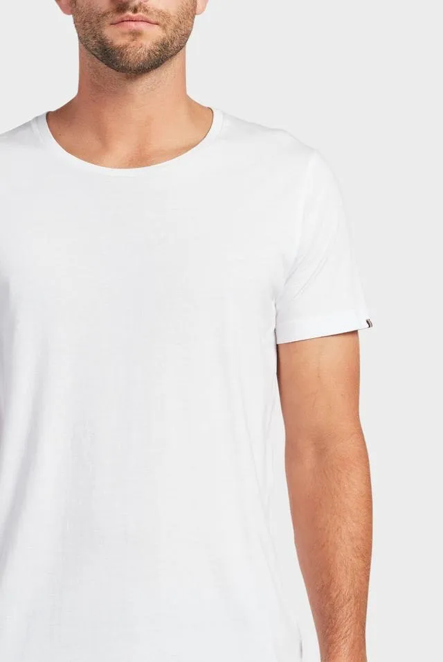 The Academy Brand - Acad Basic Crew Tee in White