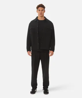 The Westport Field Shirt Jacket  - Black