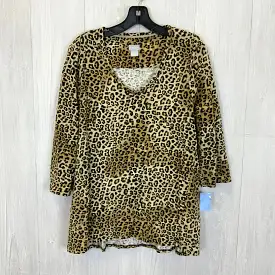 Top 3/4 Sleeve Basic By Chicos  Size: L