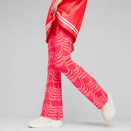 WINTER RINK T7 Women's Pattern Pants | Electric Blush | PUMA SHOP ALL PUMA | PUMA 